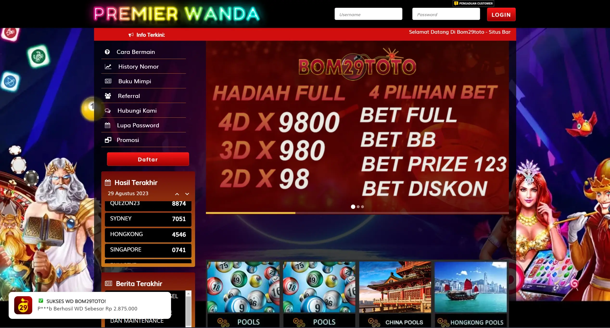 BOM29 Toto Situs Judi Bandar Togel