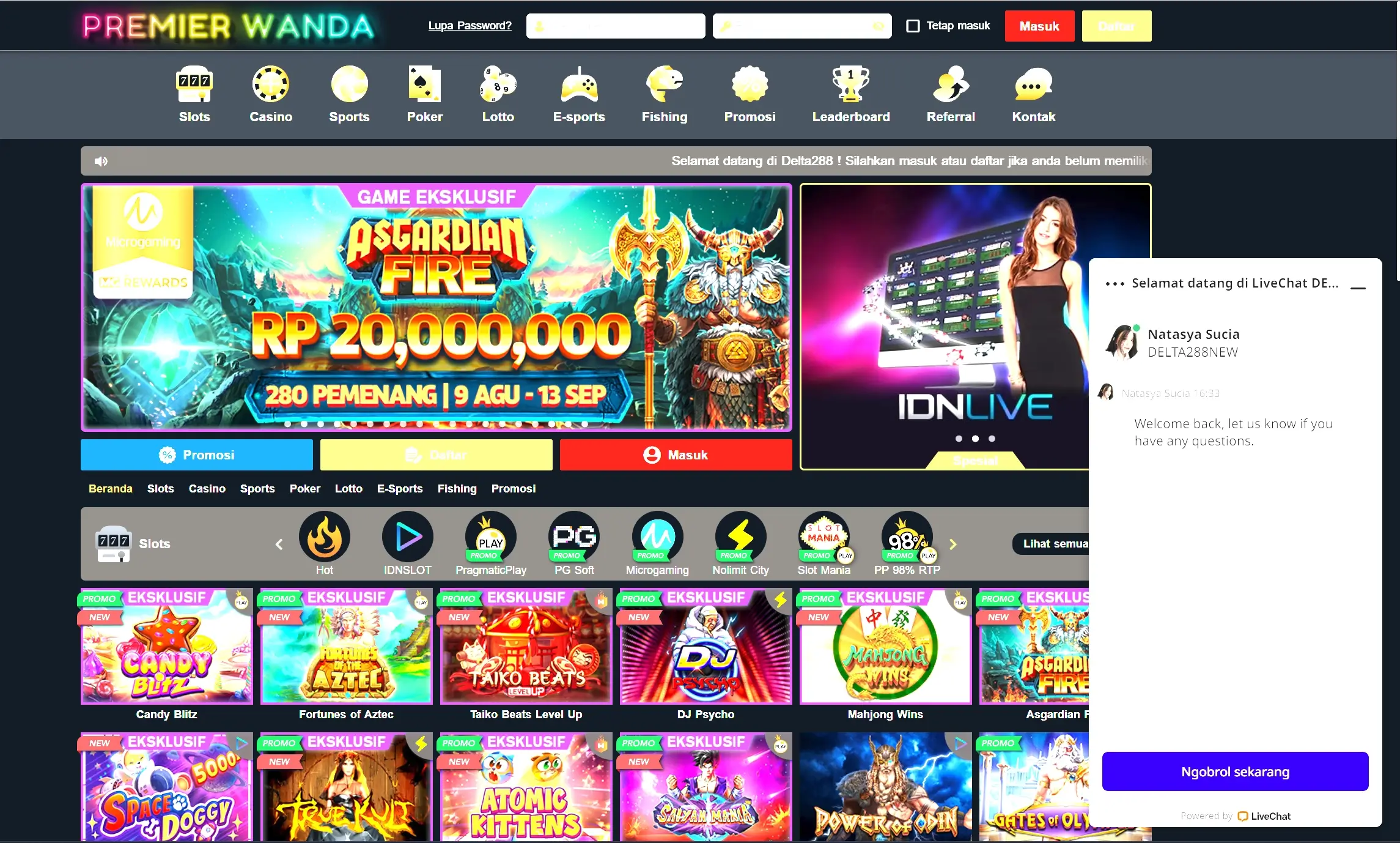 Delta288 Situs Slot Gacor Terbaik